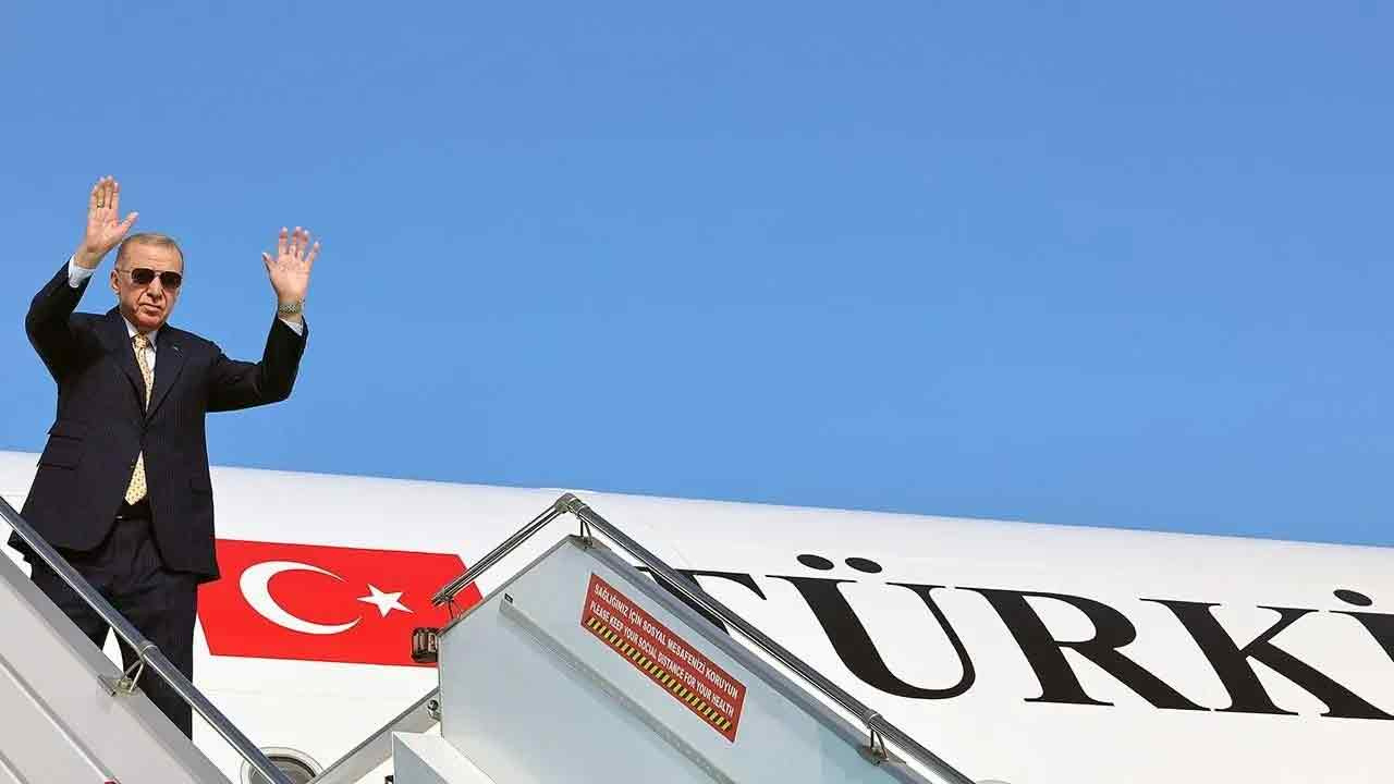 Cumhurbaşkanı Erdoğan, Brezilya’ya gitti